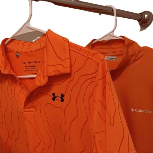 Orange "school colors" ladies/youth tops (set of 4) - Picture 3 of 4